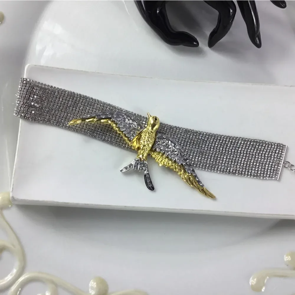 Zara Swan Choker Necklace - Picture 6 of 16